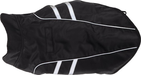 Produktbild von Hunde Regenjacke Leicht Verstellbar Wasserdicht Haustier Poncho mit Reflektorstreifen für Haustiere Hunde XL