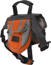 Produktbild von Hunde Rucksack Satteltasche mit Reflektorstreifen