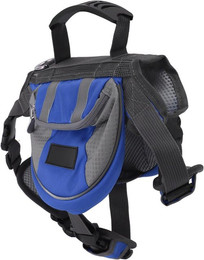 Produktbild von Hunde Rucksack Satteltasche mit Reflektorstreifen