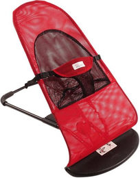 Produktbild von Hunde Schaukelstuhl Verstellbar Faltbar Tragbar Doppel-Mesh Haustier Schaukelbett Stuhl für Katzen Hunde Grau rot