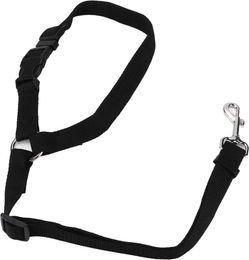 Produktbild von Hunde Sicherheitsgurt Nylon Schwarz Verstellbar Professionell Langlebig Auto Sicherheitsgeschirr HaustierbedarfSchwarz schwarz