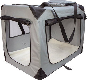 Produktbild von Hunde-Transportbox Faltbare Hundebox Luxory