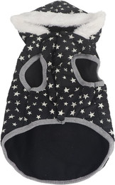 Produktbild von Hunde Wintermantel Verdickt Warm Weich Hautfreundlich Kapuzen Welpen Weste Jacke für Kleine Mittlere Haustiere L(for 6.5-9kg)