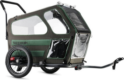 Produktbild von Hundeanhänger Dog L Dark Grey/Dark Green