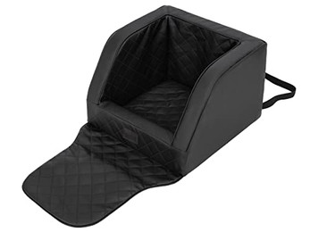Produktbild von Hundeautositz aus Leder für kleine Hunde