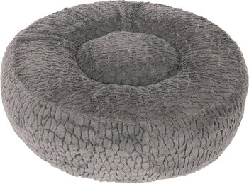 Produktbild von Hundebett Flocke Ersatzbezug Ø 90 cm grau
