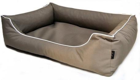 Produktbild von Hundebett Paula Dunkelbeige 120x90 cm