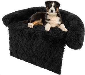 Produktbild von Hundebett Plüsch mit abnehmbarem Bezug