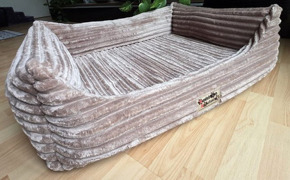 Produktbild von Hundebettenmanufaktur Hundekorb Orthopädisches Hundesofa Hundebett Cord