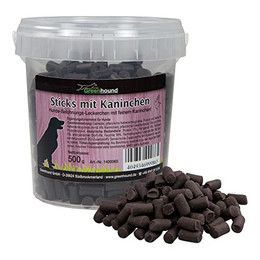 Produktbild von Hundebonbons Kaninchen Sticks - 500 g
