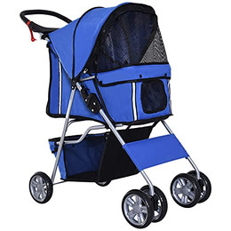 Produktbild von Hundebuggy Pet Stroller mit 4 Rollen