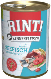 Produktbild von Hundefutter, Finnern Rinti Kennerfleisch, Seefisch, 400g