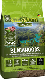 Produktbild von Hundefutter getreidefrei mit Wildfleisch WILDBORN Blackwoods - 8 kg