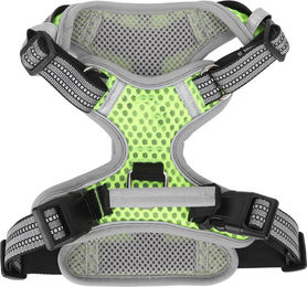 Produktbild von Hundegeschirr Atmungsaktiv Weich Reflektierend Verstellbar Haustier Hundeweste mit Griff Leinenring zum Spazierengehen XL