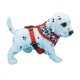 Hundegeschirr Leo rot für kleine, mittlere und große Hunde Welpen – Bild 1 von 9