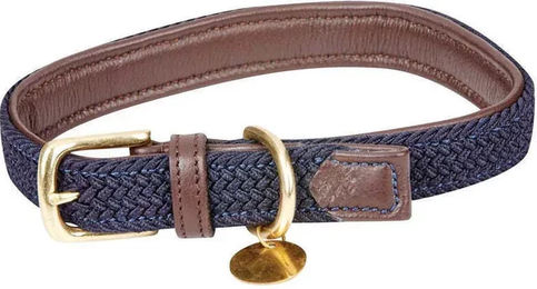 Produktbild von Hundehalsband aus geflochtenem Leder Weatherbeeta