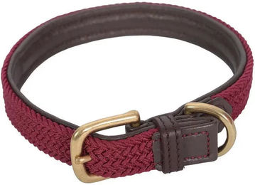 Produktbild von Hundehalsband aus geflochtenem Leder Weatherbeeta