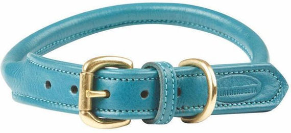 Hundehalsband aus gerolltem Leder Weatherbeeta – Bild 1 von 9