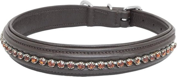Produktbild von Hundehalsband Kieffer Ultrasoft® Fashion Chain W.Light Brown Stones