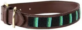 Produktbild von Hundehalsband mit handgemachten Perlen Kentucky