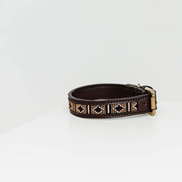 Produktbild von Hundehalsband mit handgemachten Perlen Kentucky