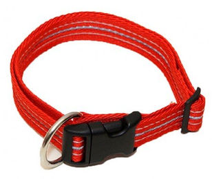 Hundehalsband Nylon reflektiernd WienerLock Steckschloss – Bild 1 von 2