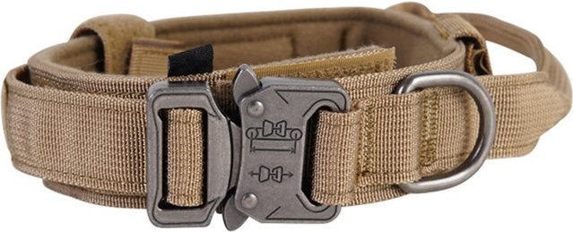 Produktbild von Hundehalsband Verstellbare Legierungsschnalle Hundehalsband mit Klettverschluss für Mittelgroße und Große Hunde Größe M