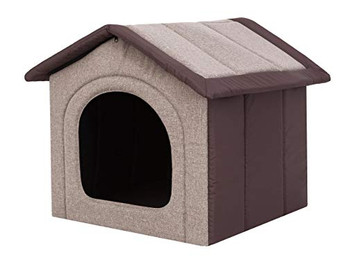 Produktbild von Hundehaus Hundehütte für kleine Hunde mit herausnehmbarem Dach