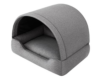 Produktbild von Hundehöhle Hundebett Katzenbett Anthrazit 60x47 cm