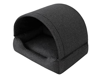 Produktbild von Hundehöhle Hundebett Katzenbett Hundehütte Haustierbett Hundehaus Hundeliegen Hundesofa Korb Sofa Hundekissen Schlafplatz