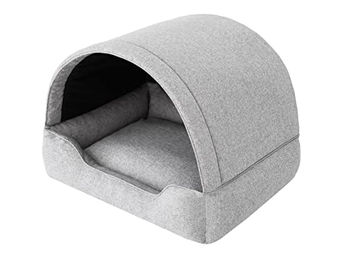 Hundehöhle Hundebett Katzenbett Hundehütte Haustierbett Hundehaus Hundeliegen Hundesofa Korb Sofa Hundekissen Schlafplatz – Bild 1 von 8
