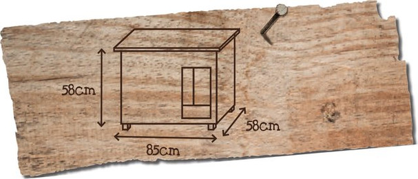 Produktbild von Hundehütte Duvoplus Woodland Balto 3 Classic