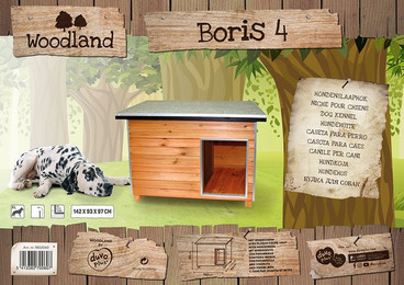 Produktbild von Hundehütte Duvoplus Woodland Boris 3 Classic