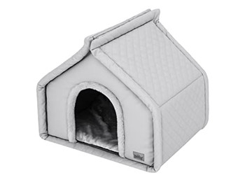 Produktbild von Hundehütte faltbar mit Kissen und Anti-Rutsch-Boden