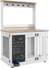 Produktbild von Hundekäfig mit 3 Türen und Aufbewahrungsregal