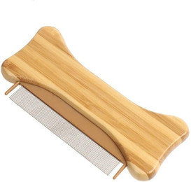 Produktbild von Hundekamm Bambus - 1 Stk.