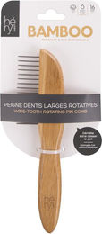 Produktbild von Hundekamm Héry Bambus mit breiten Zähnen - 1 Stk.