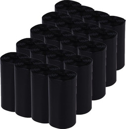 Produktbild von Hundekotbeutel schwarz - 40 x 20 Stk.