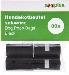 Produktbild von Hundekotbeutel schwarz - 4 x 20 Stk.