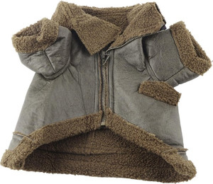 Produktbild von Hundelederjacke Winterjacke für Hunde und Katzen
