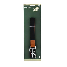 Produktbild von Hundeleine Deluxe Schwarz M - 120 cm