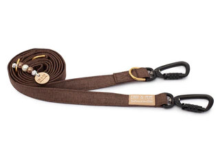 Produktbild von Hundeleine Golden mit Sicherheitskarabiner