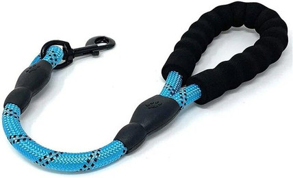 Produktbild von Hundeleine Kurze Leinen zum Gassigehen mit dem Hund Reflektierende Hundeleine Bequemer Griff Haustierkette Seil Hundeleinen Heimtierbedarf