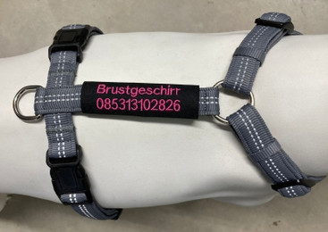 Produktbild von Hundenamensschild aus Stoff