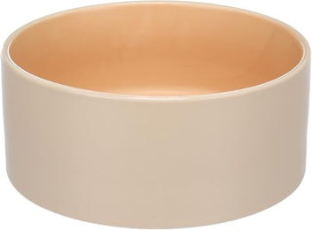Hundenapf Keramik Anca rund beige/orange - 1,2 l – Bild 1 von 5