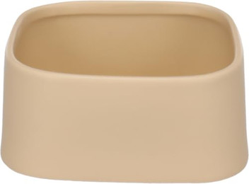Produktbild von Hundenapf Keramik eckig 900ml beige Flamingo - 900 ml