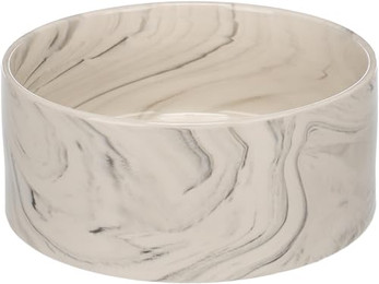 Produktbild von Hundenapf Keramik rund 1,2 l grau Flamingo Dog Bowl Baron - 1,2 l