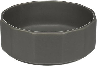 Hundenapf Keramik rund grau 800ml Flamingo - 800 ml – Bild 1 von 2