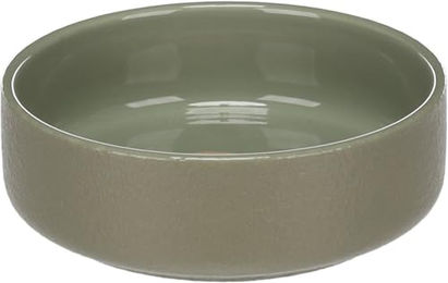 Hundenapf Keramik rund grün 350ml Flamingo - 350 ml – Bild 1 von 3