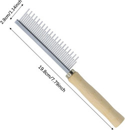 Produktbild von Hundepflegeausrüstung mit Tierhaarentferner und Katzenhaarkamm - 1 Stk.
